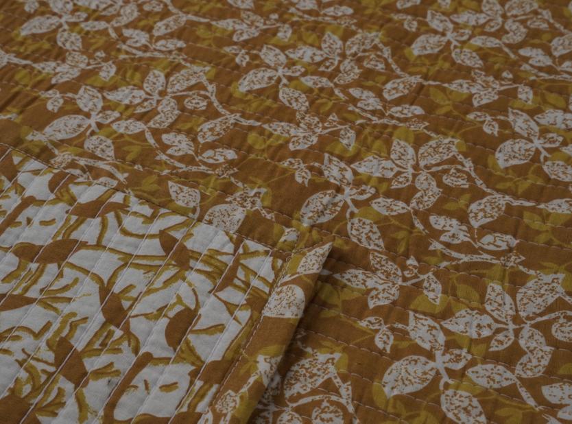 Reversible Quilted Cotton bedsheet
