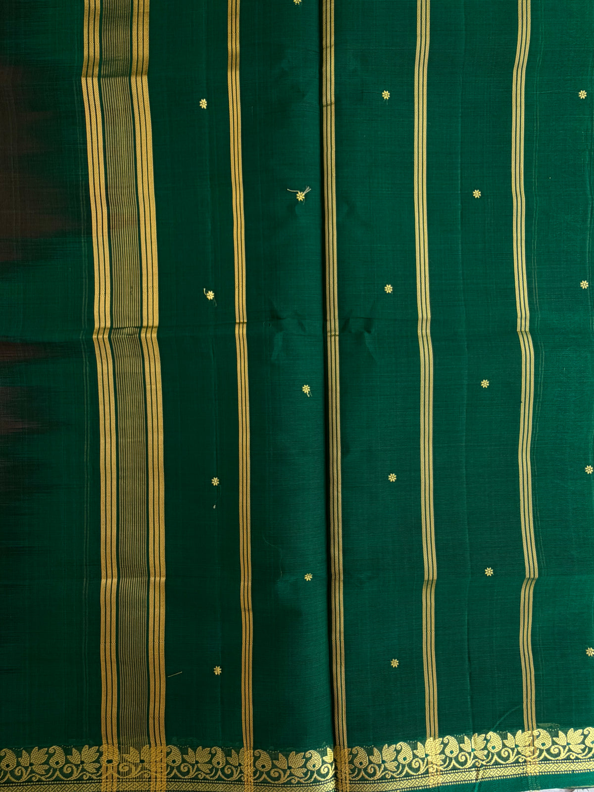 Vegan silk handloom saree