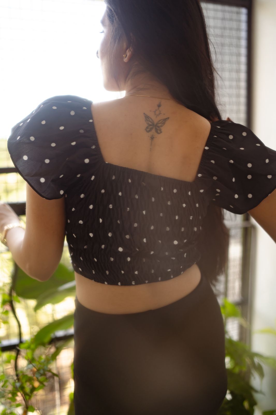 Polka dots Crop Top