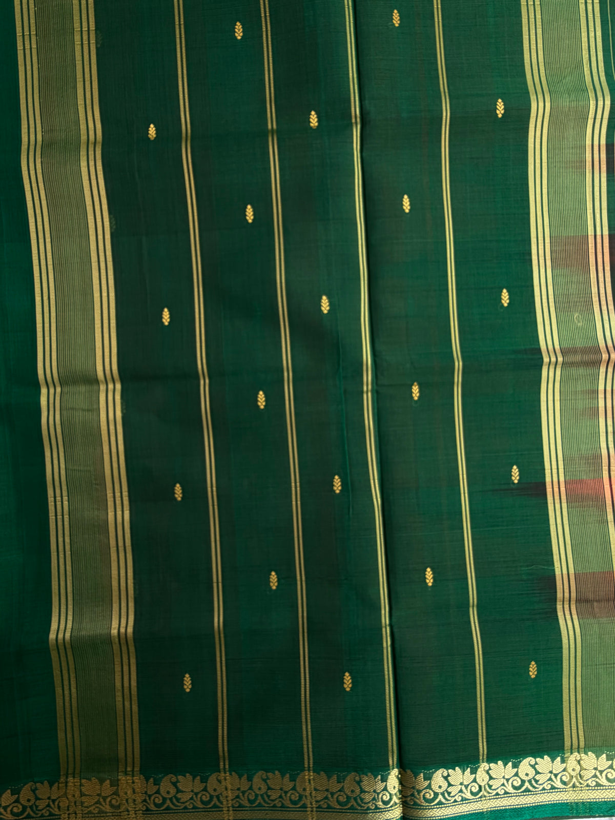 Vegan silk handloom saree
