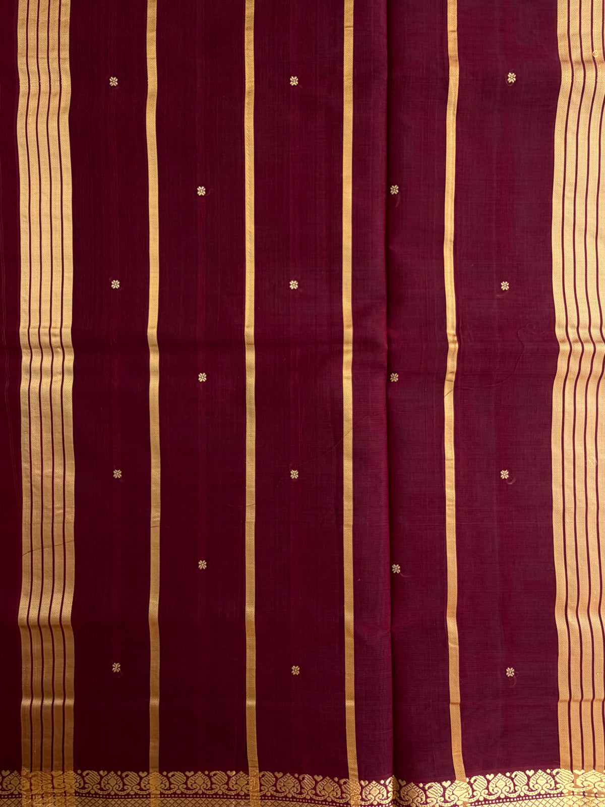 Vegan silk handloom saree