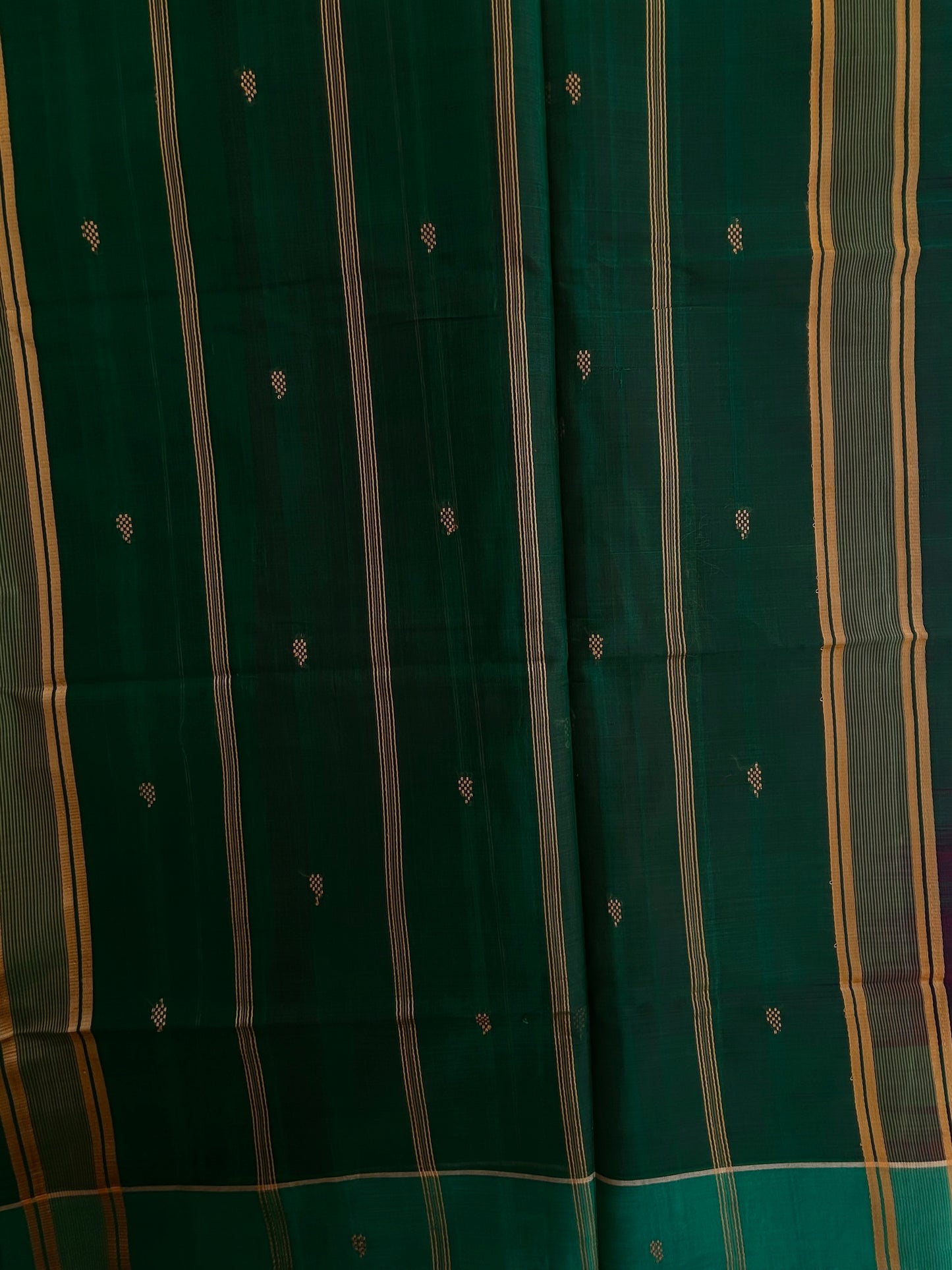 Vegan silk handloom saree