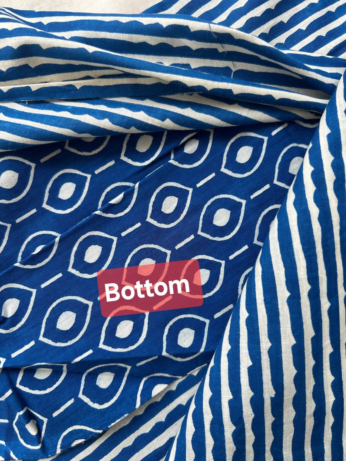 Unstitched Jaipuri Cotton suit set