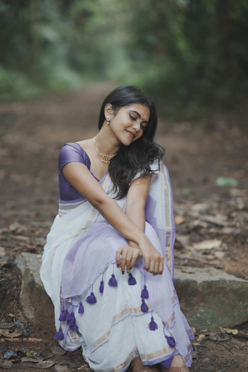 Mul Mul cotton saree