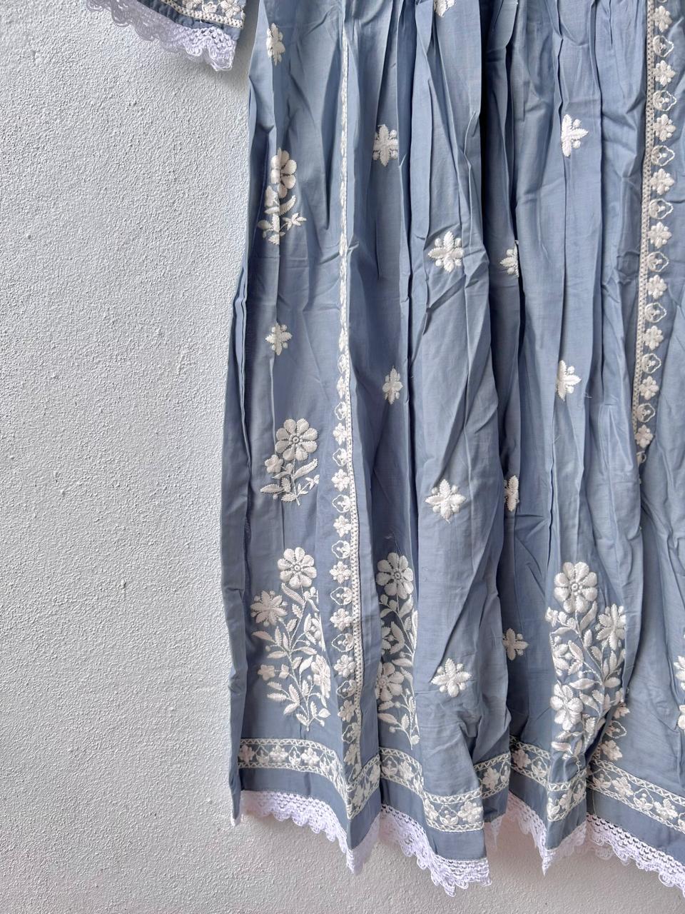 Cotton Co Ord set in embroidery