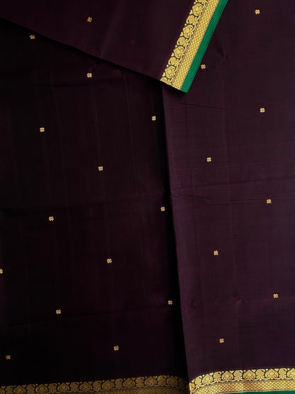 Vegan silk handloom saree