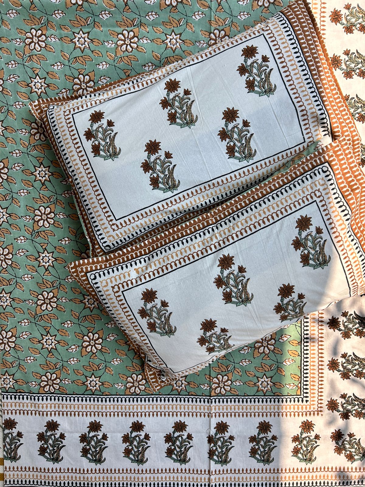 Cotton bedsheet - Queen size