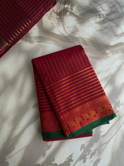 Kanchi Vairaoosi Cotton saree