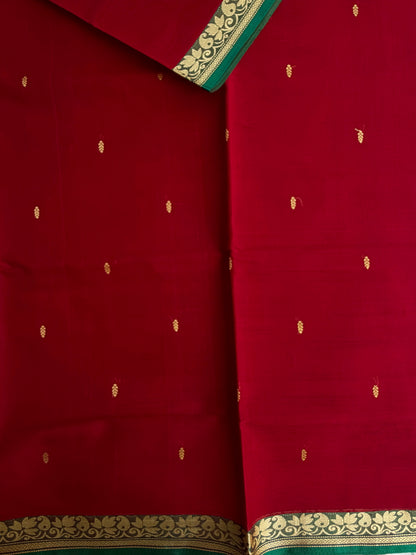 Vegan silk handloom saree