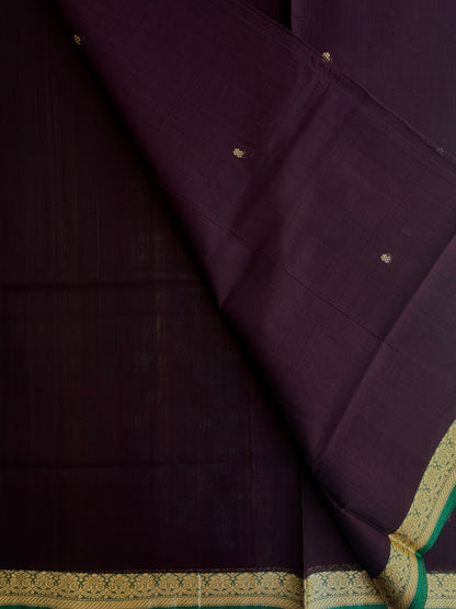 Vegan silk handloom saree