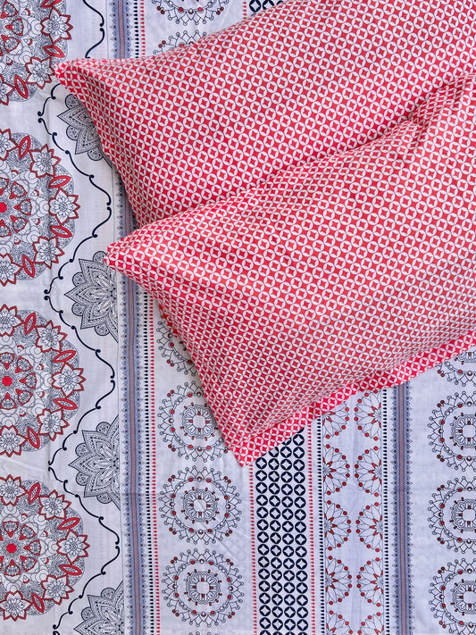 Premium Cotton bedsheet - Queen size