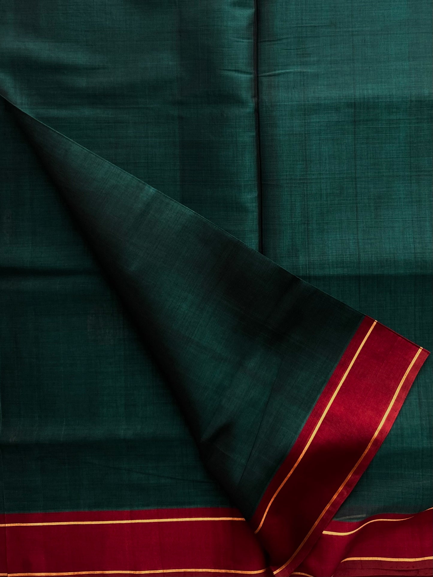Vegan silk handloom saree