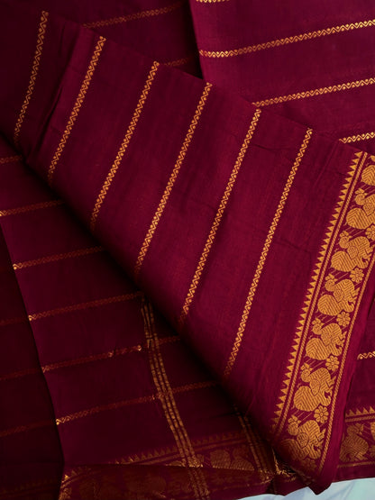 Sungudi Cotton velthari saree