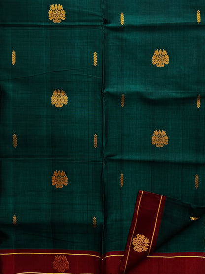 Vegan silk handloom saree