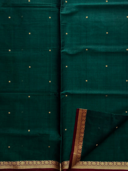 Vegan silk handloom saree