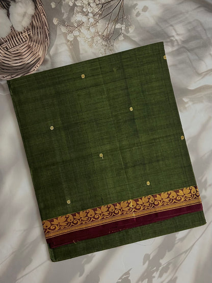 Vegan silk handloom saree