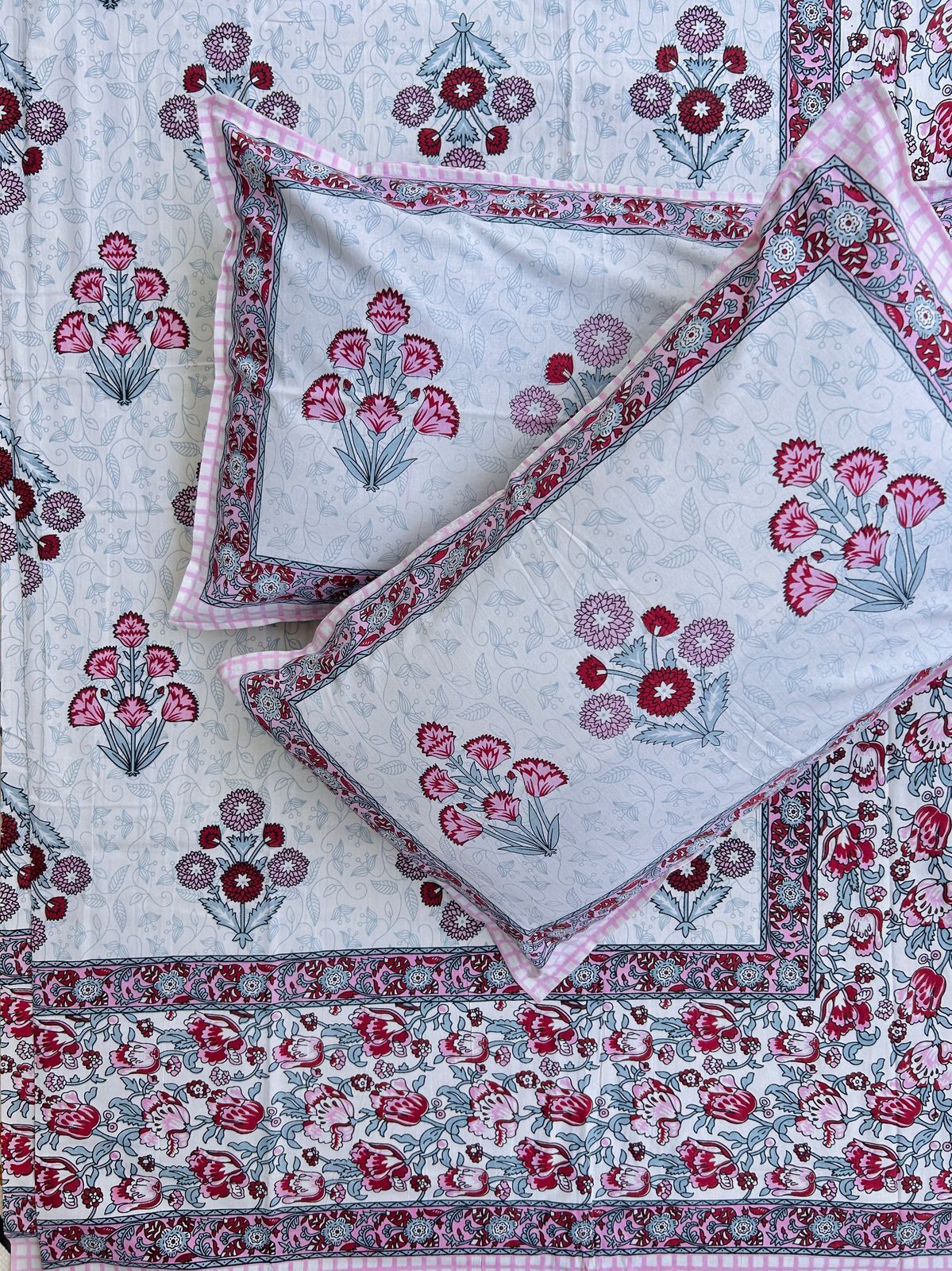 Cotton bedsheet - Queen size