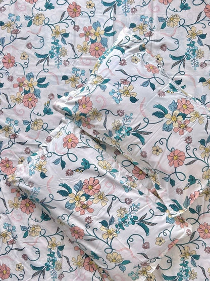 Premium Cotton bedsheet - Queen size