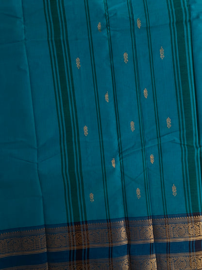 Kanchi cotton in butta weaves