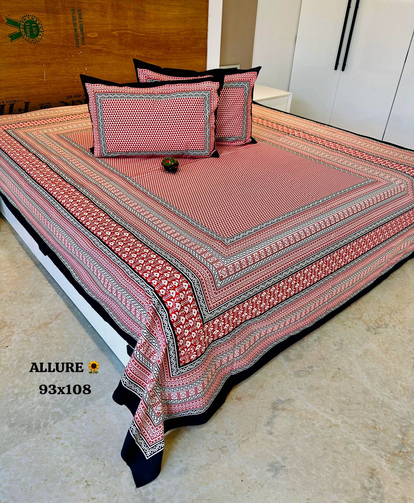 Cotton bedsheet - Queen size