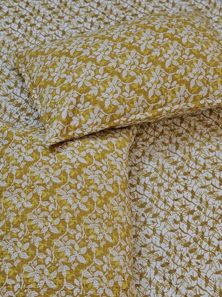 Reversible Quilted Cotton bedsheet