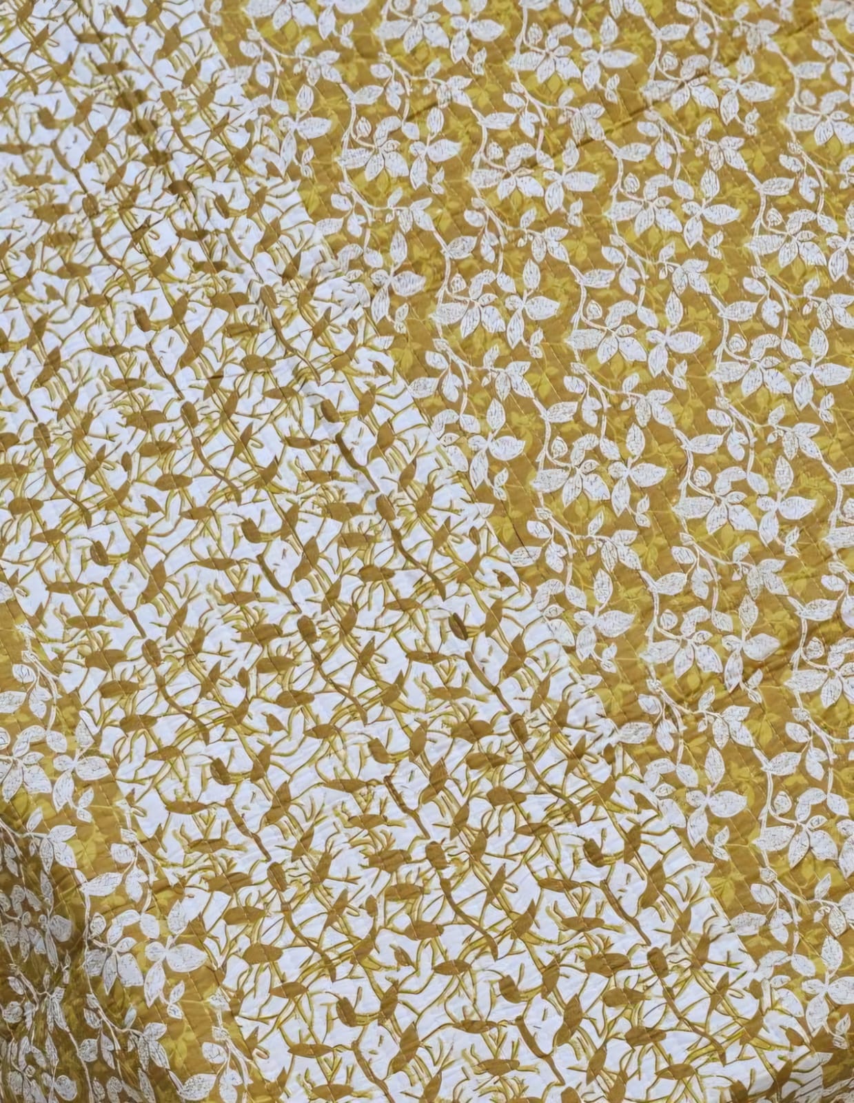 Reversible Quilted Cotton bedsheet