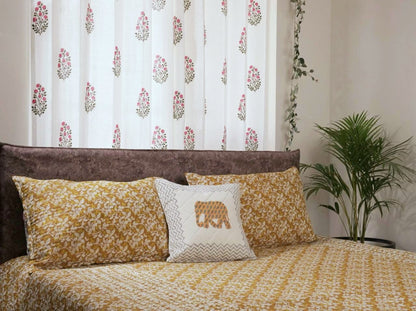 Reversible Quilted Cotton bedsheet