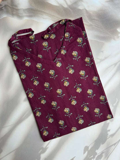 Cotton Sleeveless kurti