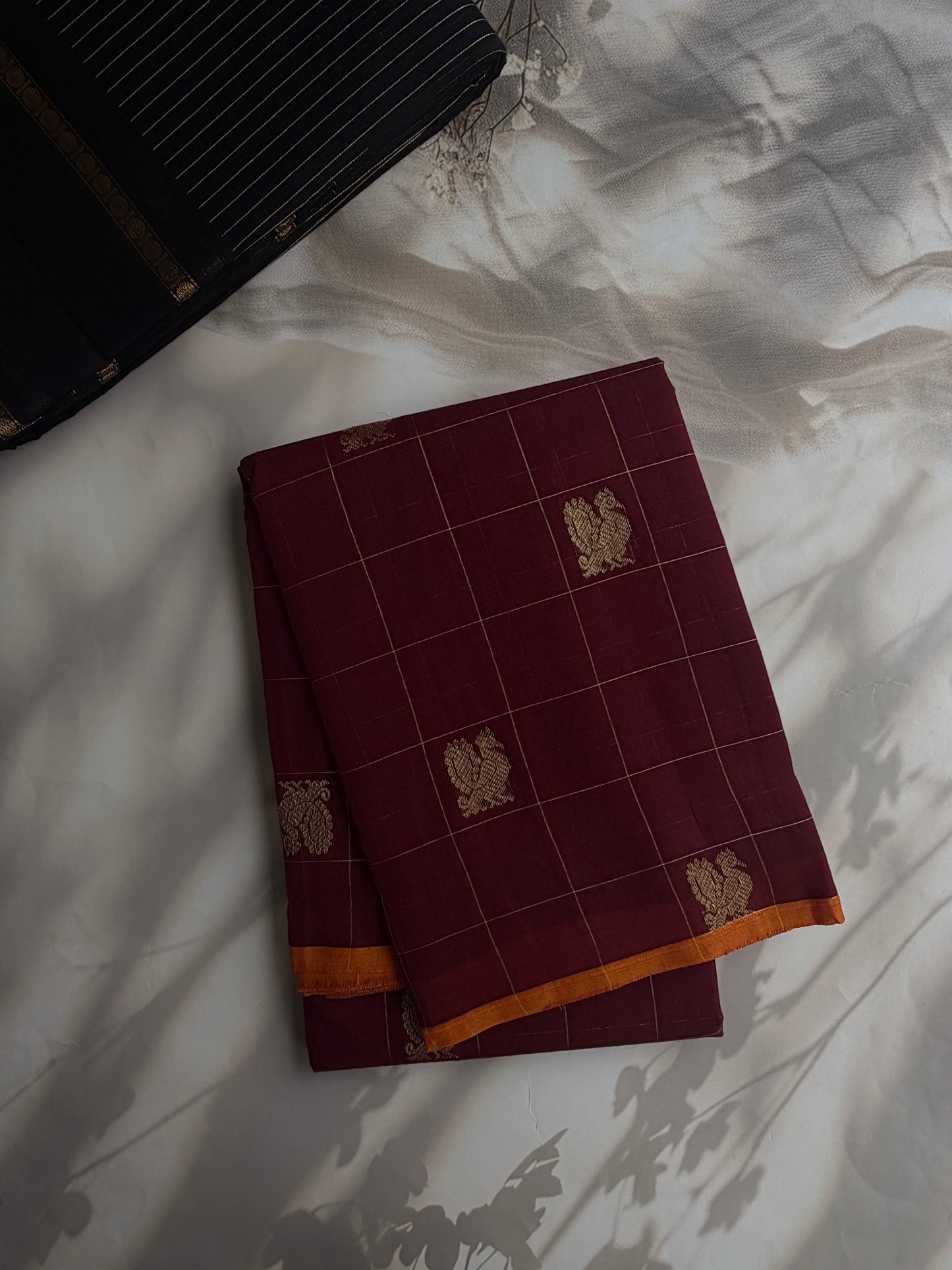 Kanchi cotton saree in premium zari weaves & grand pallu