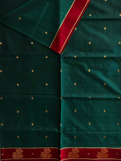 Vegan silk handloom saree