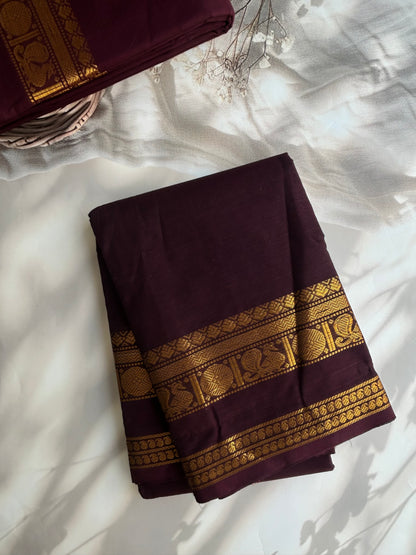 Kanchi cotton saree