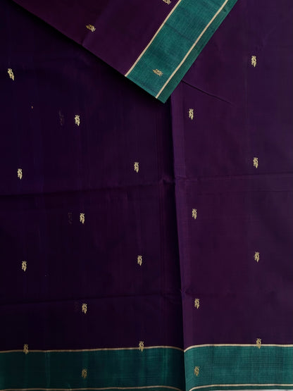Vegan silk handloom saree