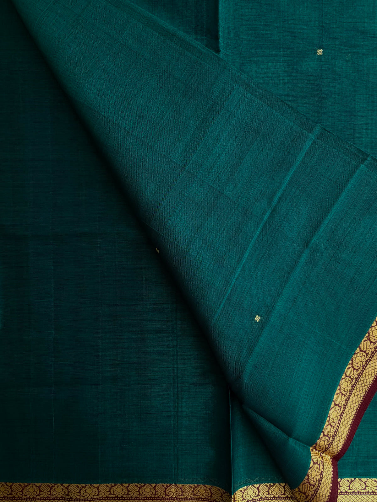 Vegan silk handloom saree