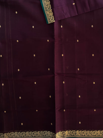 Vegan silk handloom saree