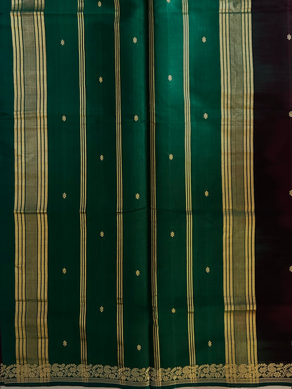 Vegan silk handloom saree