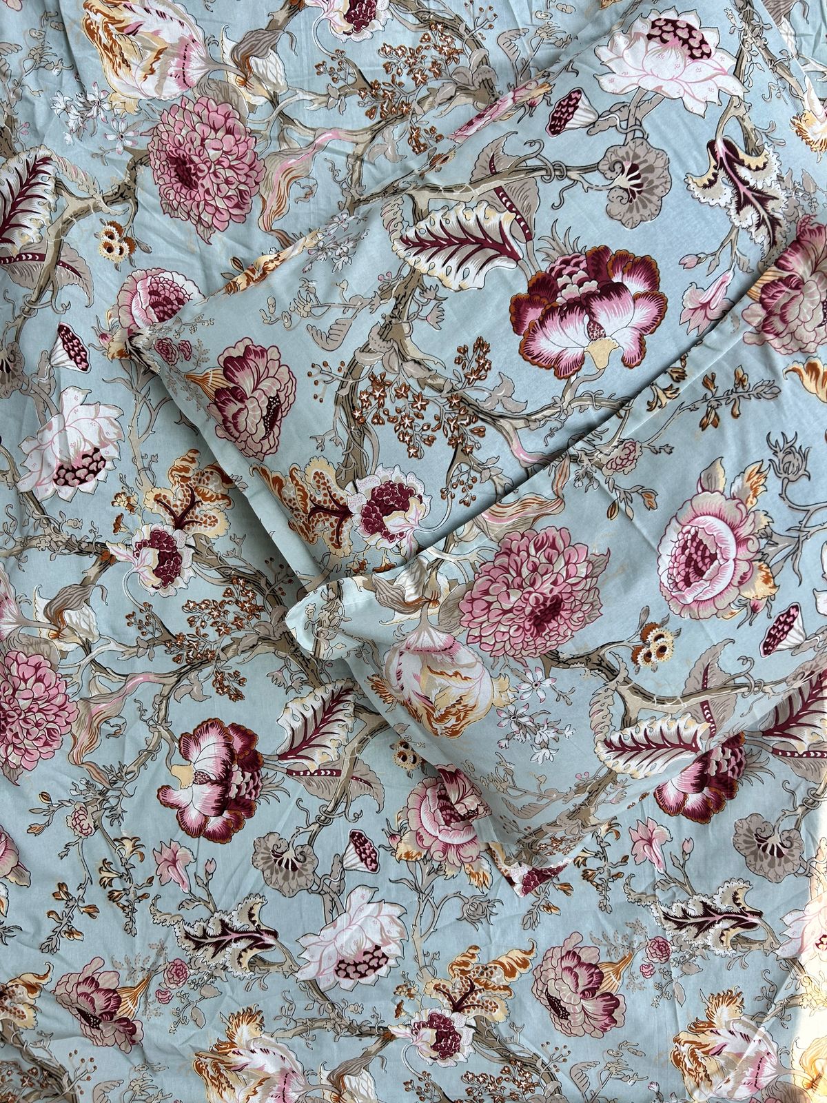 Fitted King size cotton bedsheet