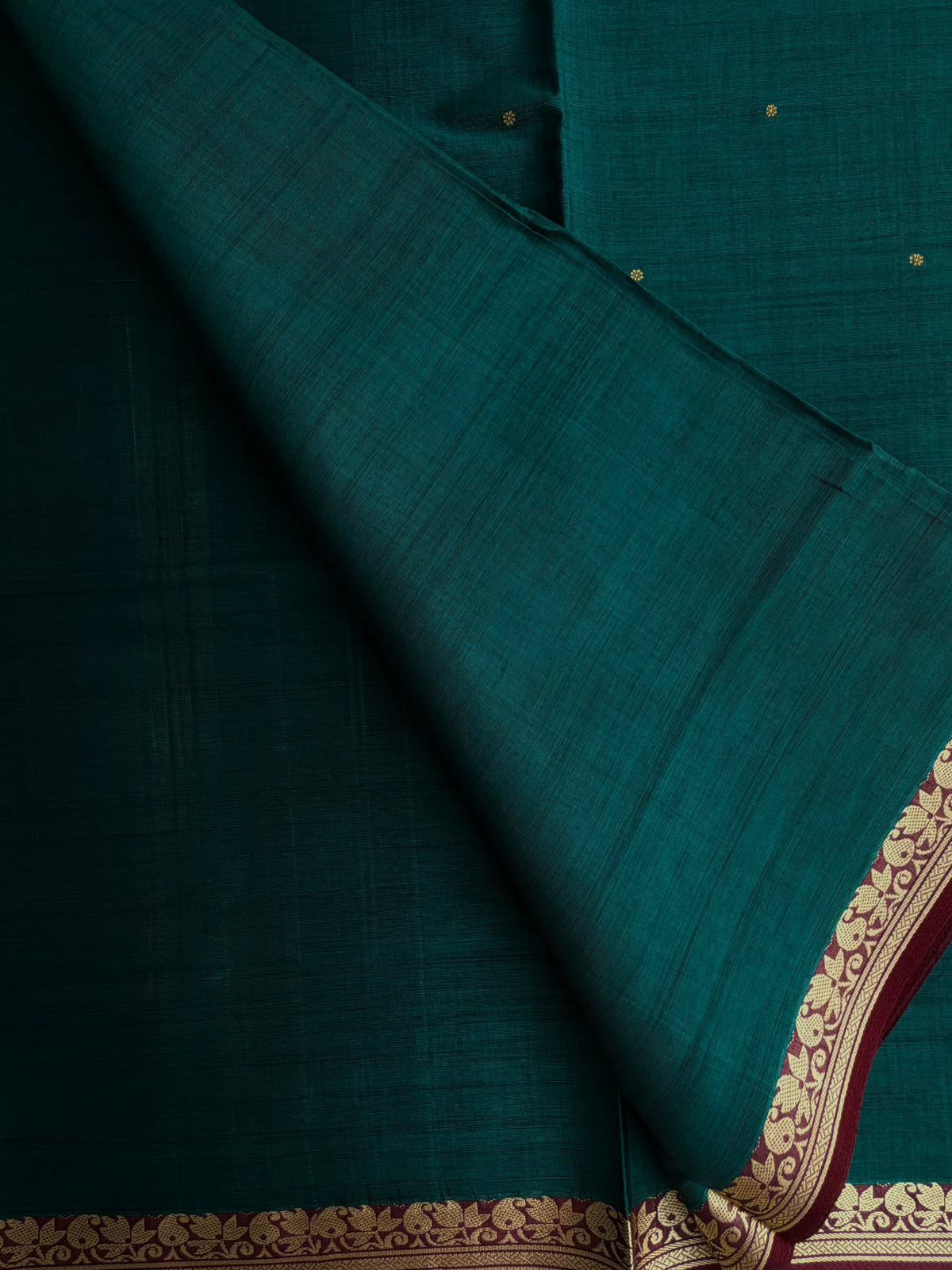Vegan silk handloom saree