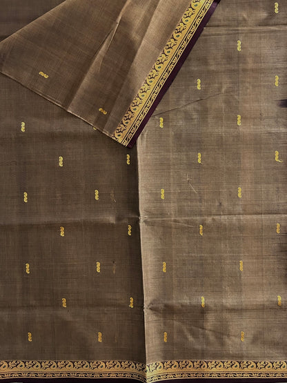 Vegan silk handloom saree
