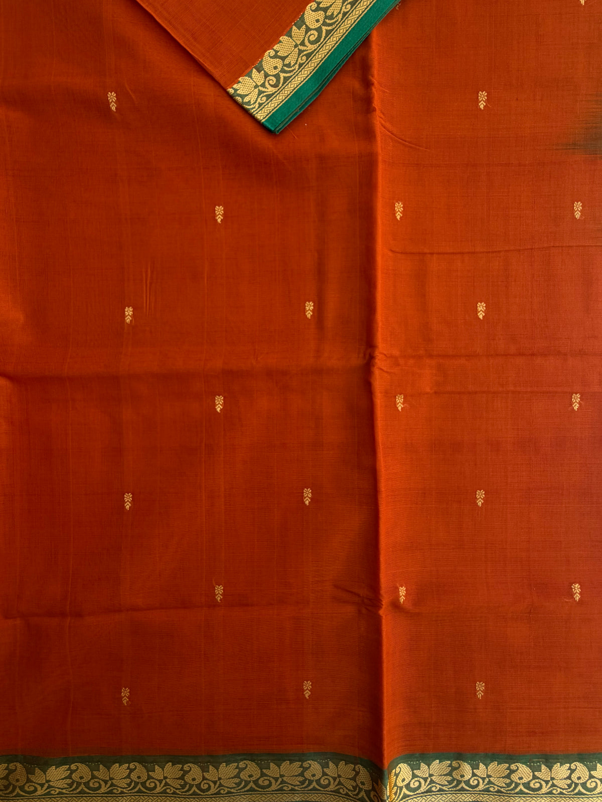 Vegan silk handloom saree