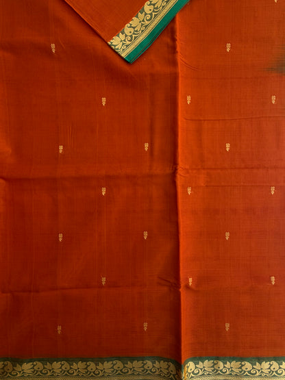 Vegan silk handloom saree