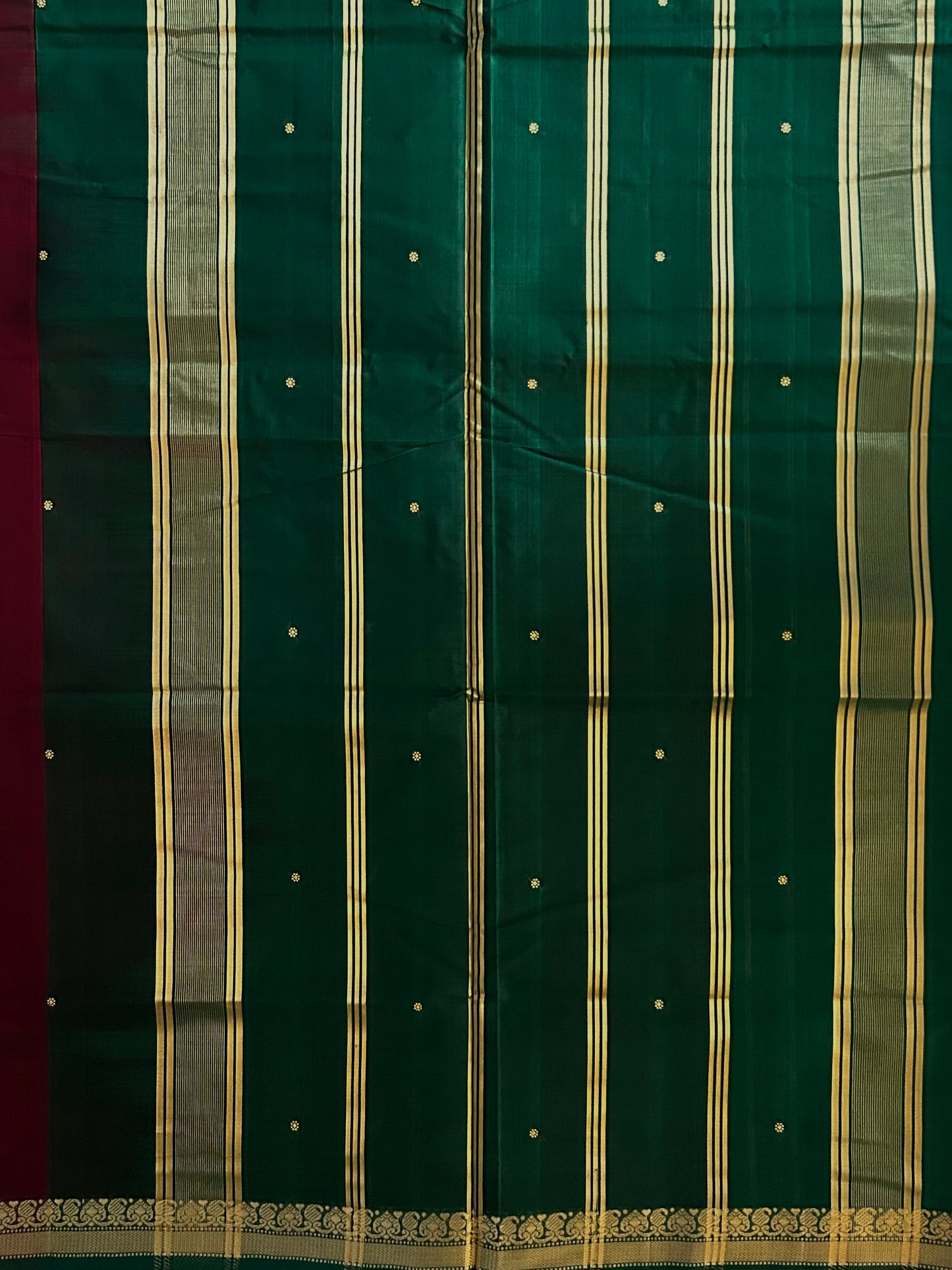 Vegan silk handloom saree