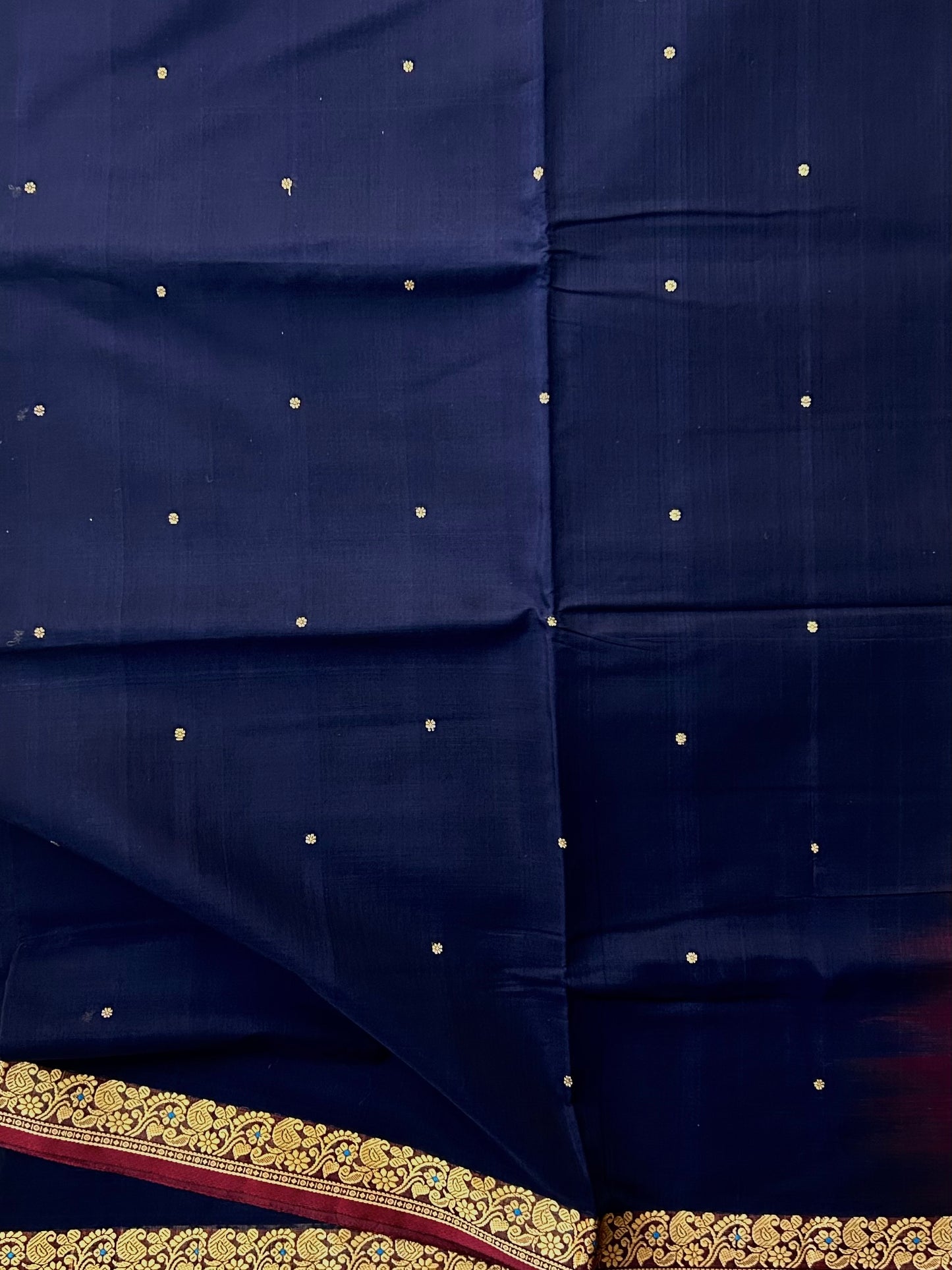 Vegan silk handloom saree