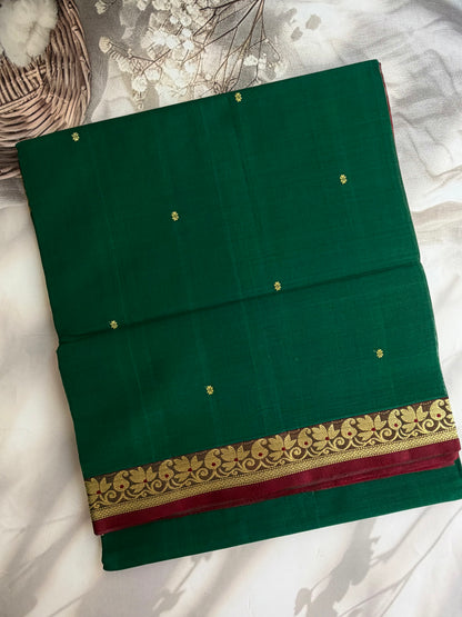 Vegan silk handloom saree