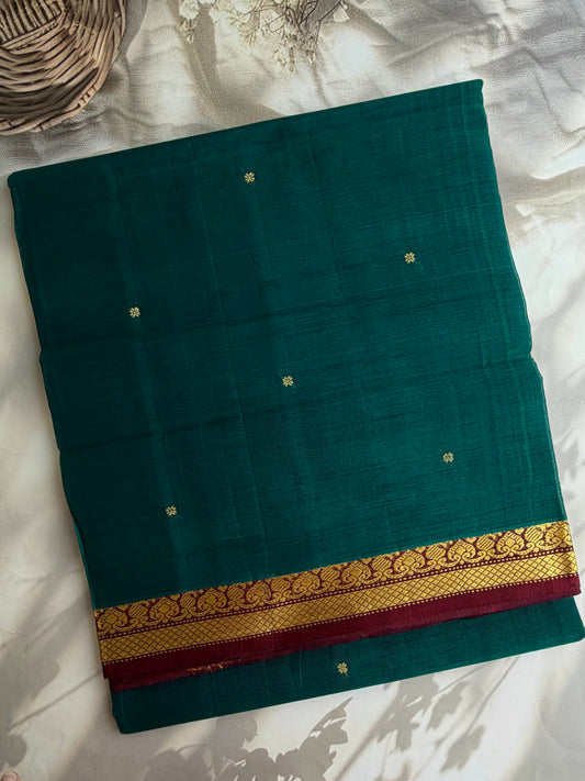 Vegan silk handloom saree
