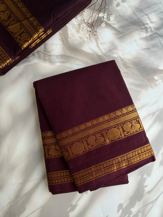 Kanchi cotton saree