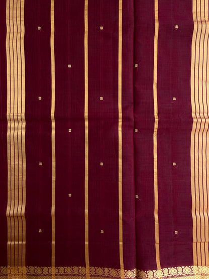 Vegan silk handloom saree