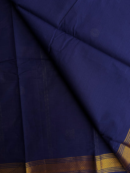 Premium Kanchi cotton with annam zari weaves and zari pallu