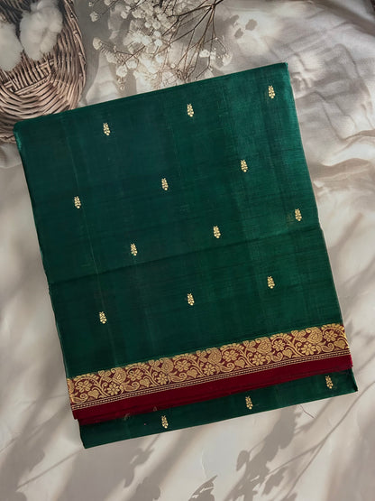 Vegan silk handloom saree