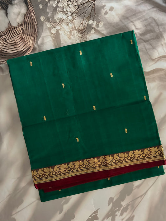 Vegan silk handloom saree