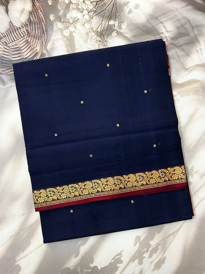 Vegan silk handloom saree